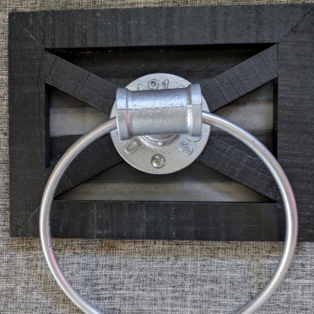 5 For $20 Industrial Farmhouse Metal Towel Ring